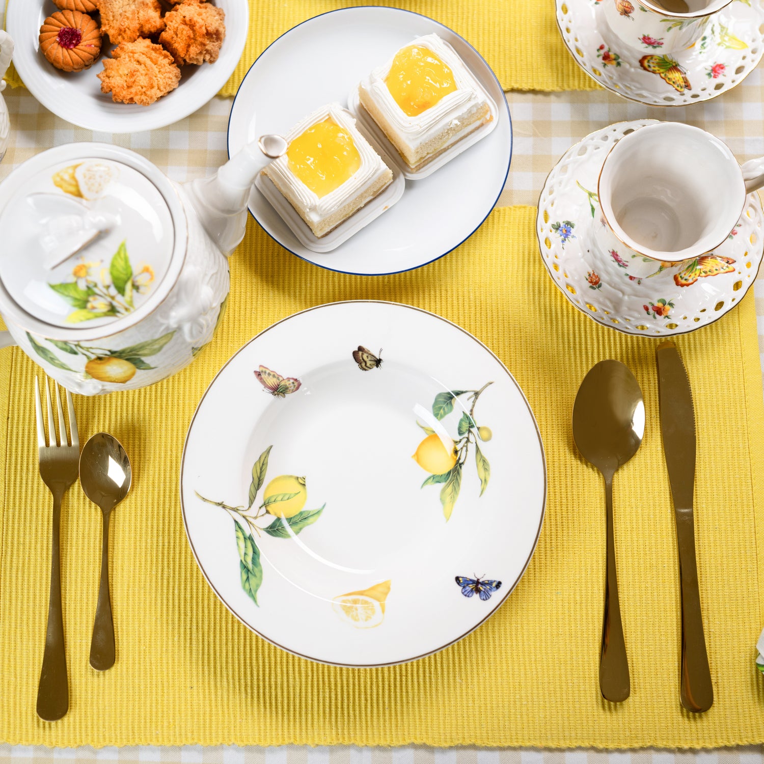 Lemon Collection Tea Set