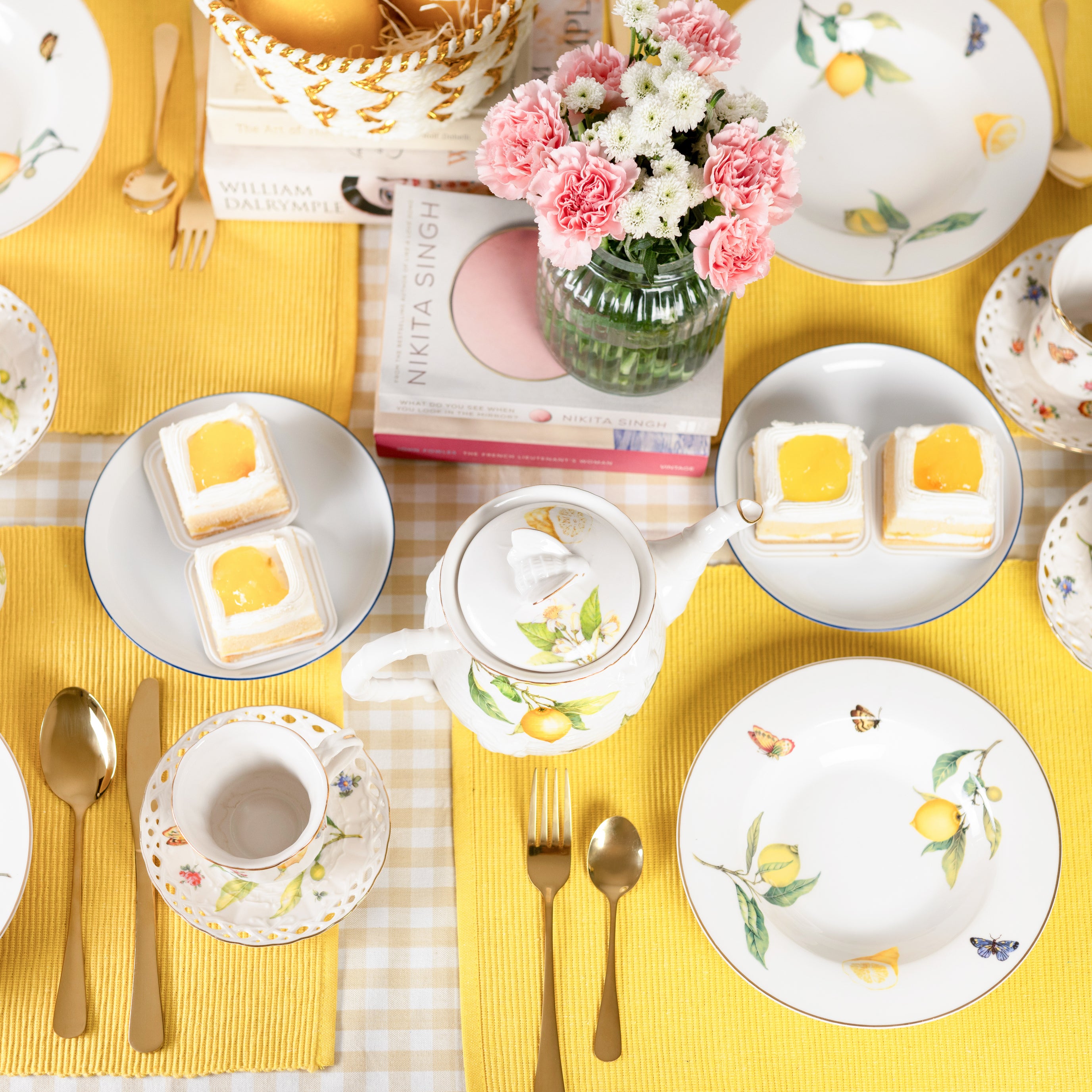 Lemon Collection Tea Set