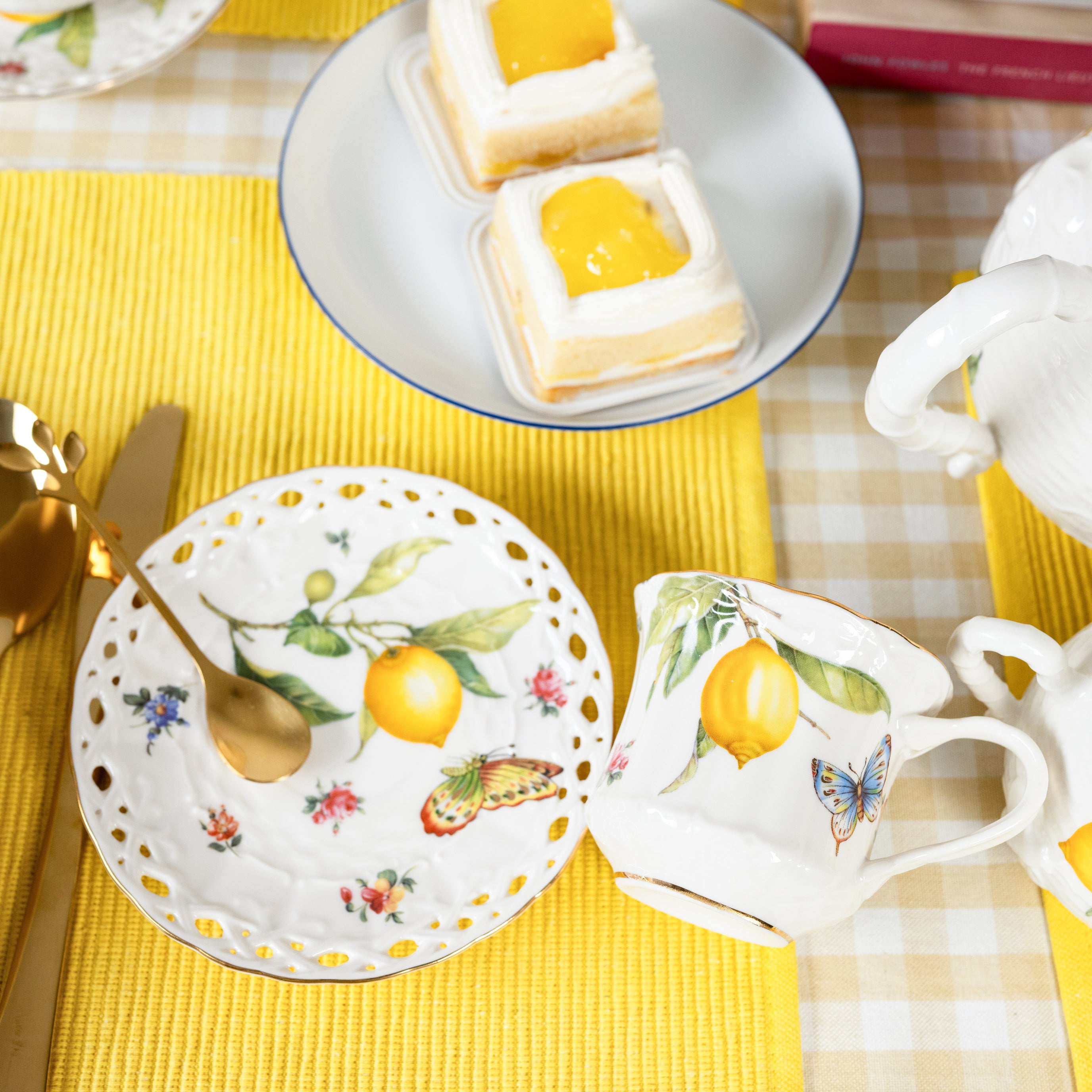 Lemon Collection Tea Set