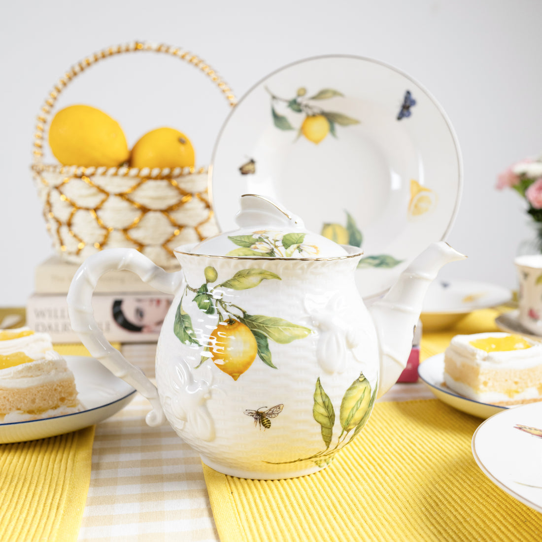 Lemon Collection Tea Set