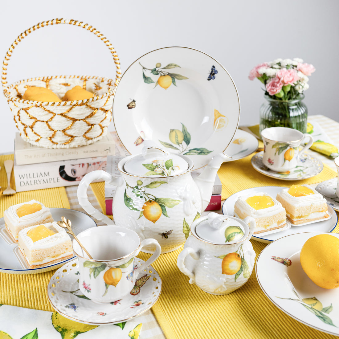 Lemon Collection Tea Set