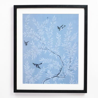 Blue &amp; White Chinoiserie Art Frame