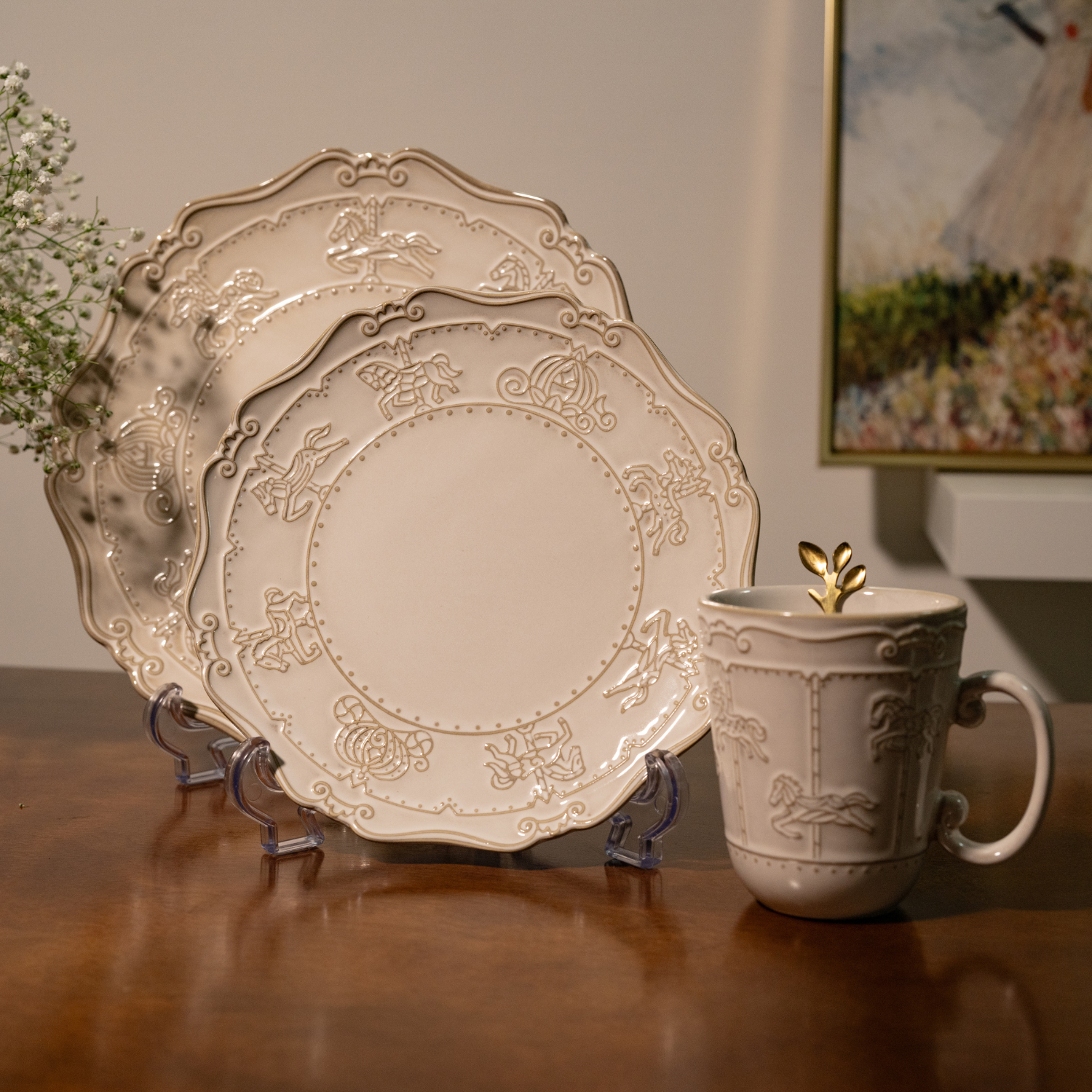 The Merry-Go Dish Set of Three For One