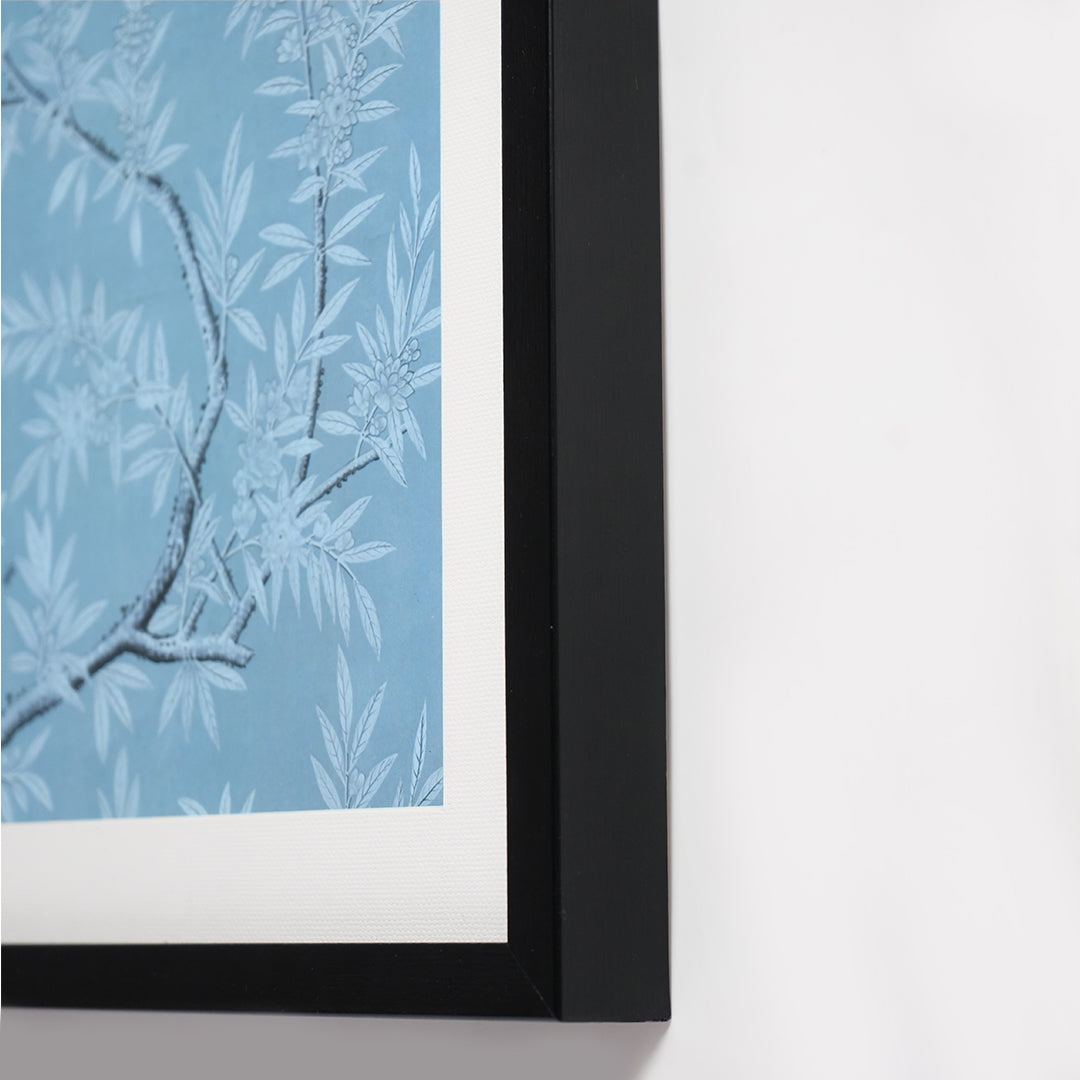 Blue &amp; White Chinoiserie Art Frame