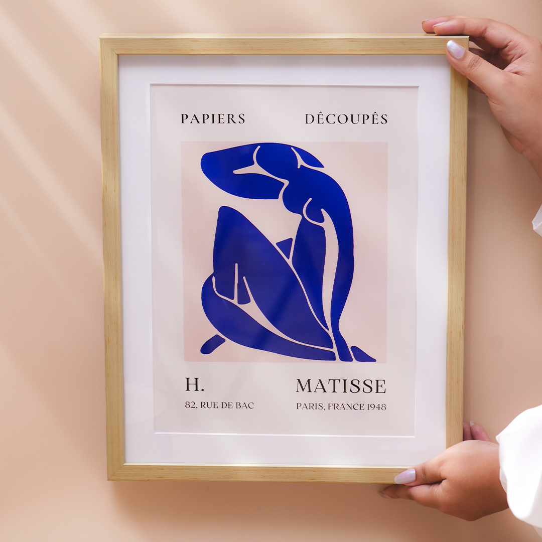 Matisse Papiers Decoupes Woman Figure Artwork