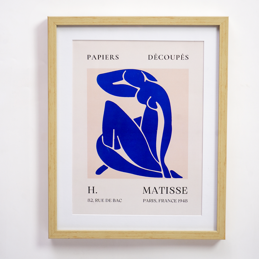 Matisse Papiers Decoupes Woman Figure Artwork