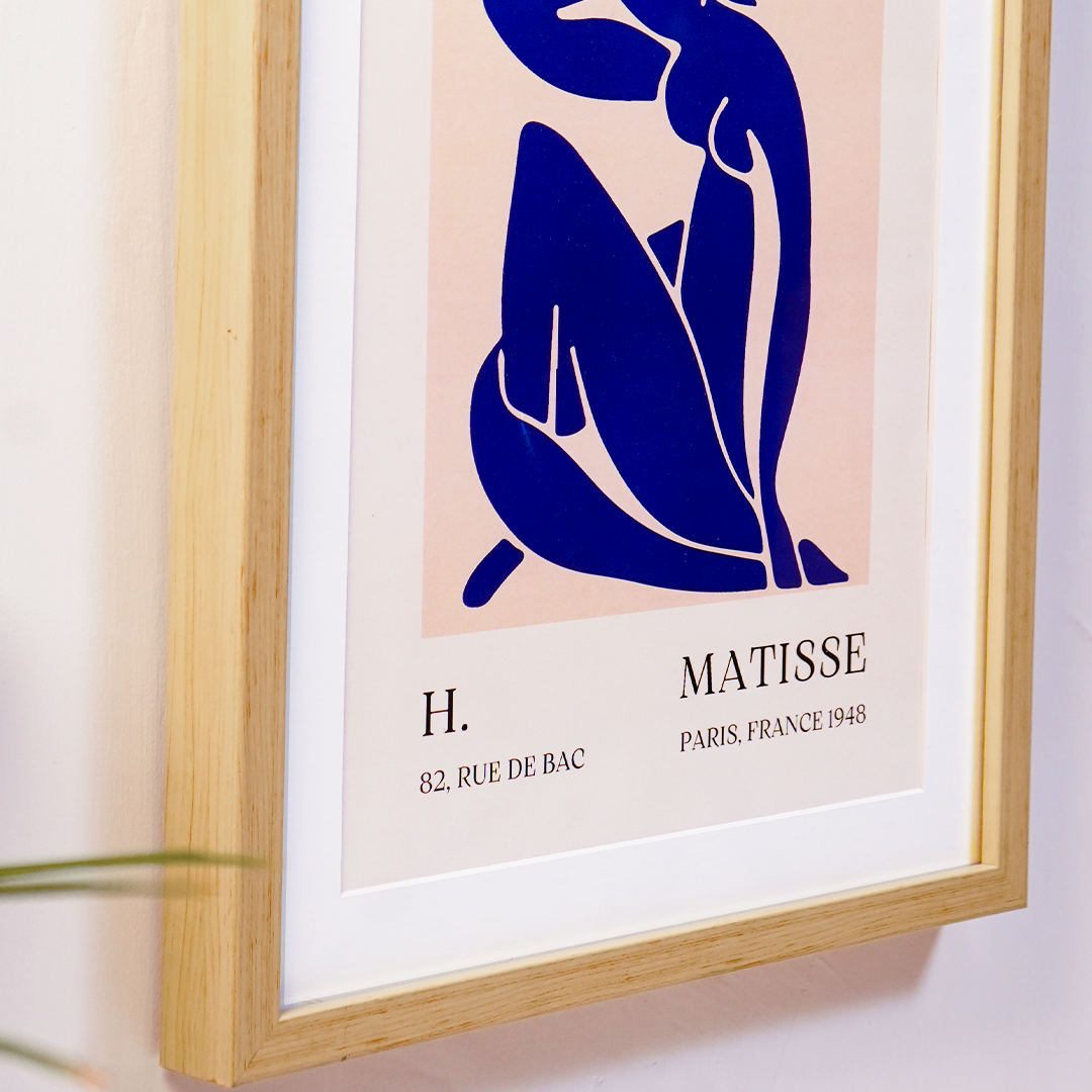 Matisse Papiers Decoupes Woman Figure Artwork