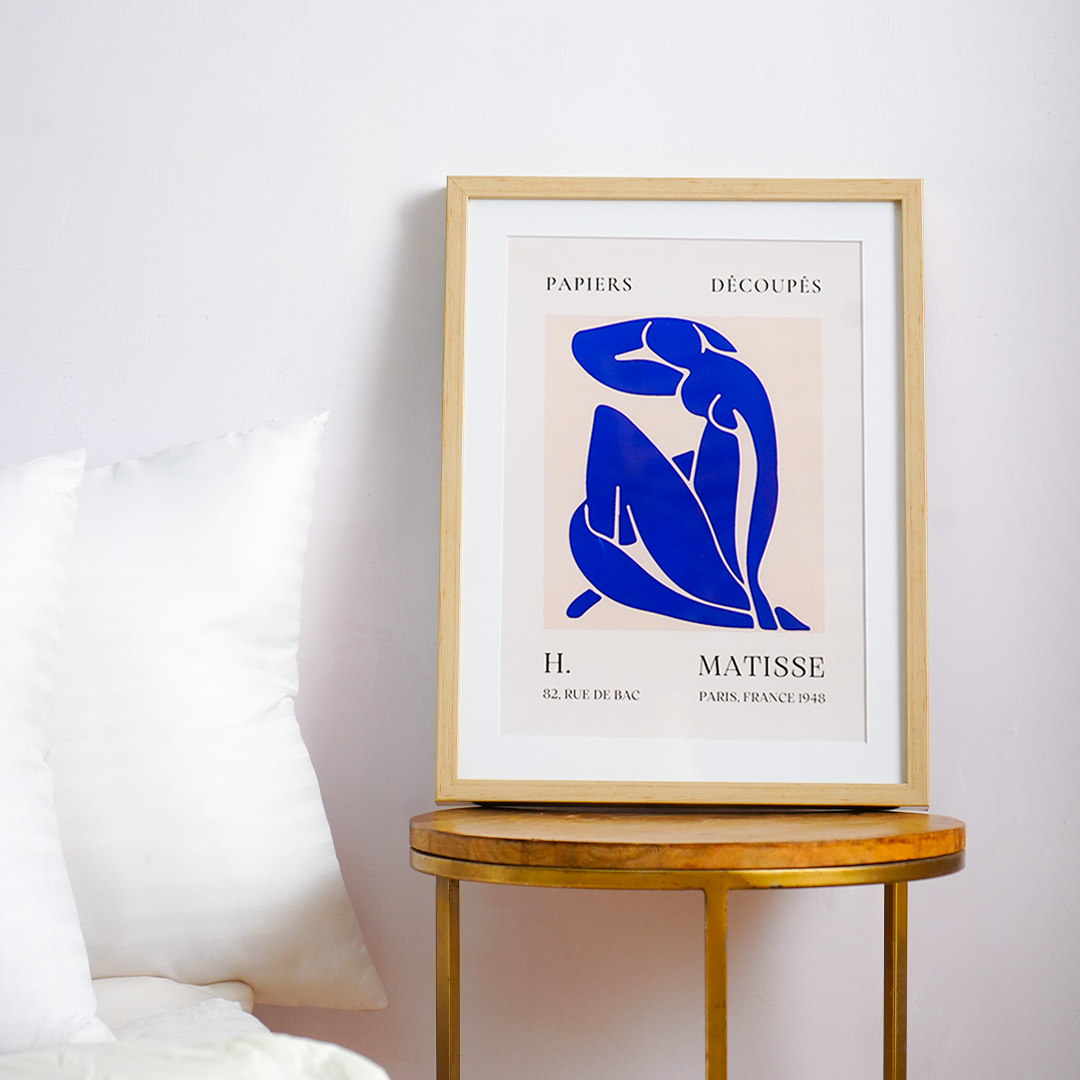 Matisse Papiers Decoupes Woman Figure Artwork