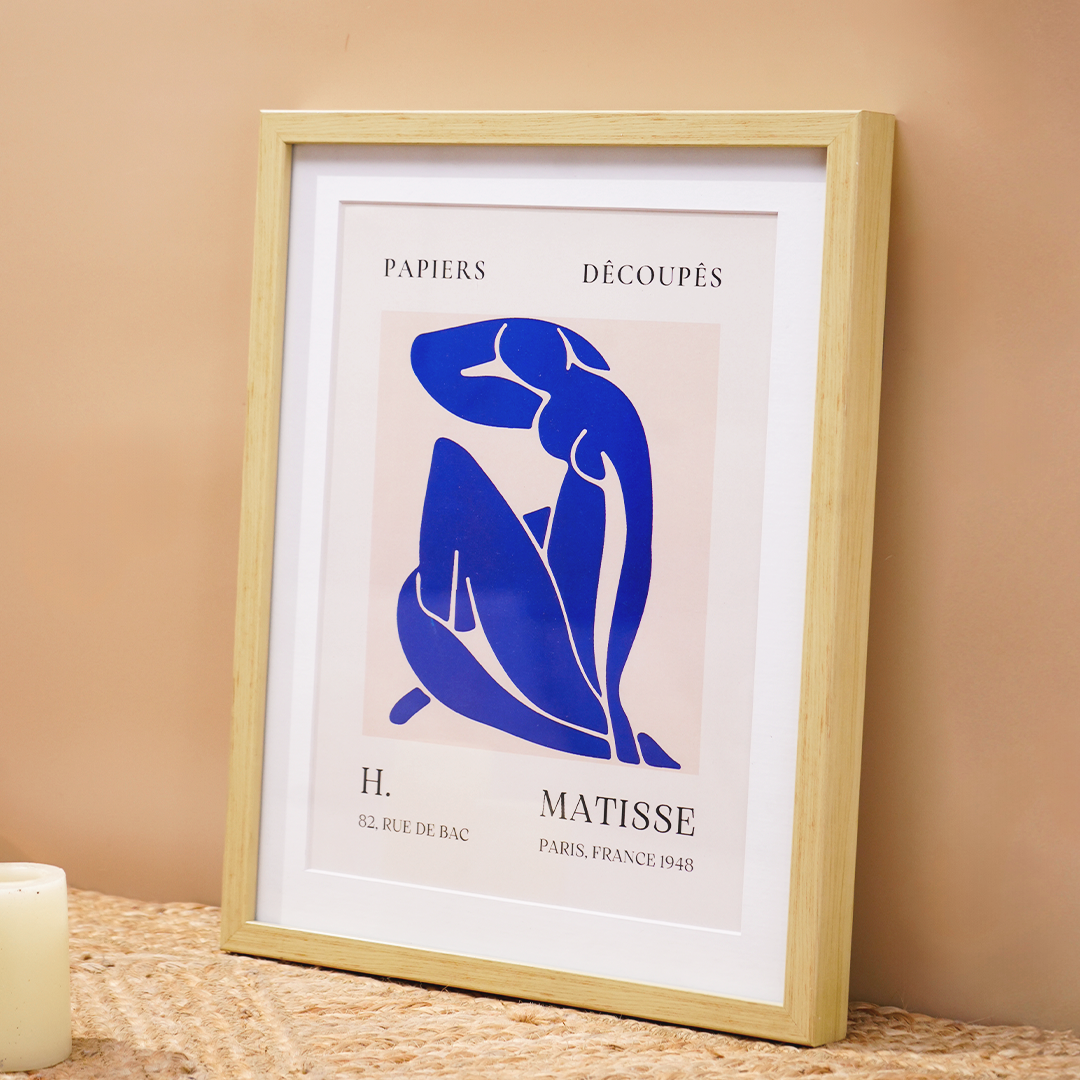 Matisse Papiers Decoupes Woman Figure Artwork