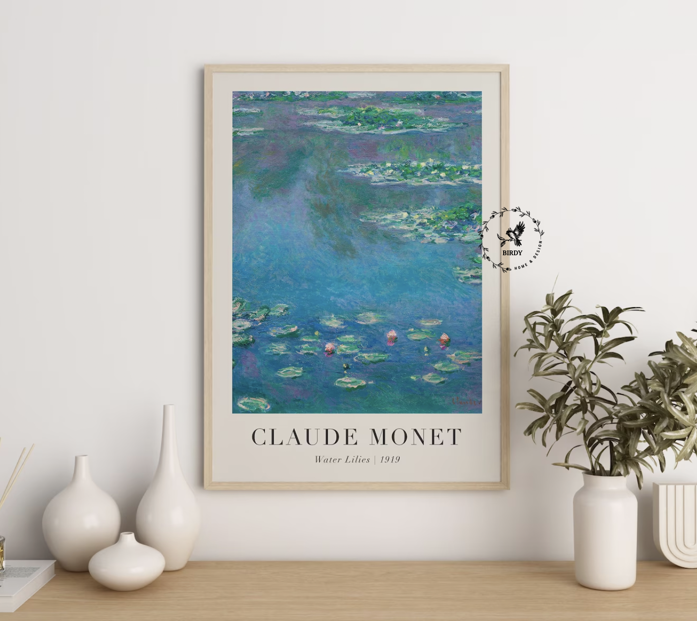 Monet - Water Lillies Artwork