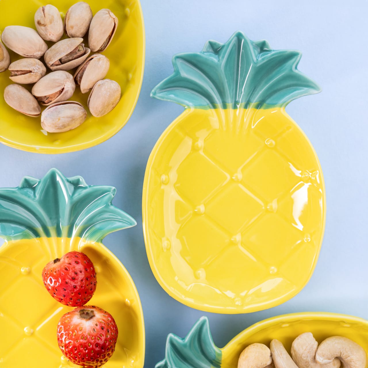 Pineapple snack plate