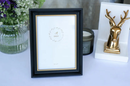 Arthur Black &amp; Gold Picture Frame