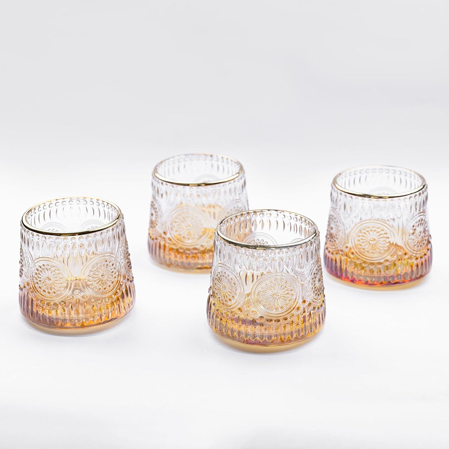 Crystal Rotating Whiskey Glasses